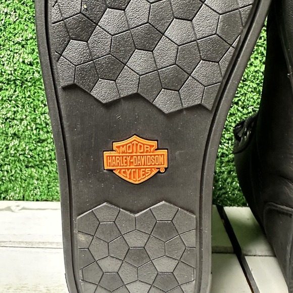 Harley-Davidson Men\'s Watkins Sneakers Motorcycle Shoes Black